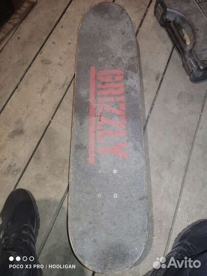 Скейтборд grizzly