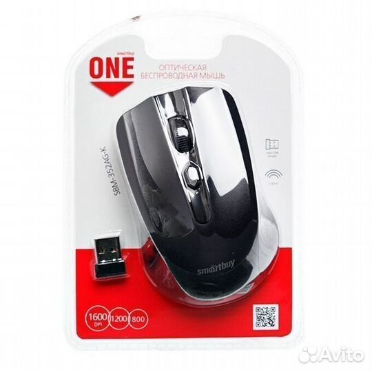 Мышь Smartby SBM-352AG-K