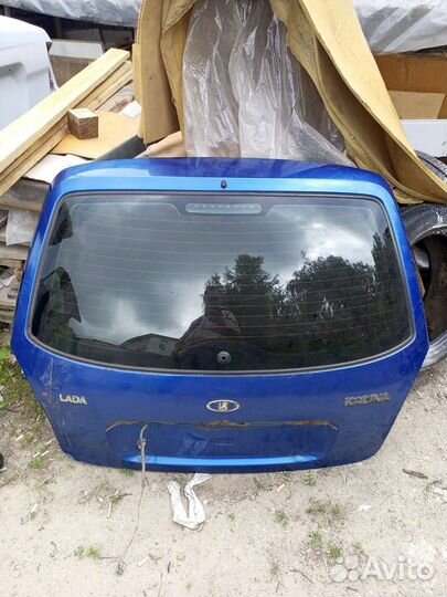 Заднее стекло калина 1 универсал с крышкой