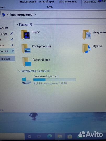 Ноутбук Lenovo i3/4RAM/128SSD тб1