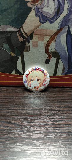 Аниме подарок - игра Геншин импакт значки