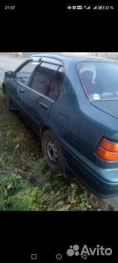 Toyota Corsa 1.3 AT, 1993, битый, 285 000 км