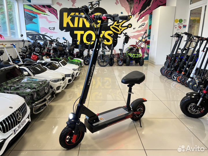 Электросамокат Kugoo Kirin М4 Pro 18Ah С Сиденьем
