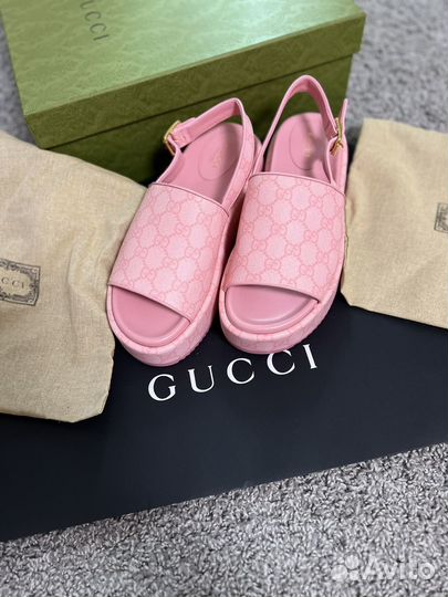 Сандалии босоножки Gucci новые оригинал