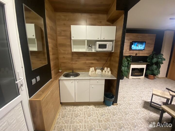 Сауна на дровах с мангальным двором