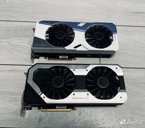 Palit GTX 1080 8Gb JetStream и GameRock