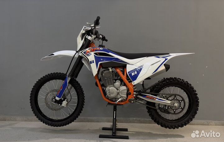 Мотоцикл эндуро Kayo K4 MX Витрина