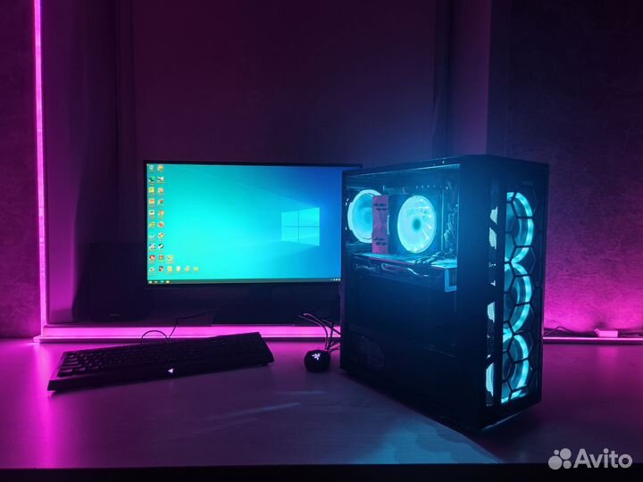 Мощный комп 12/24ядер,16гб,rx588,120ssd,500hdd
