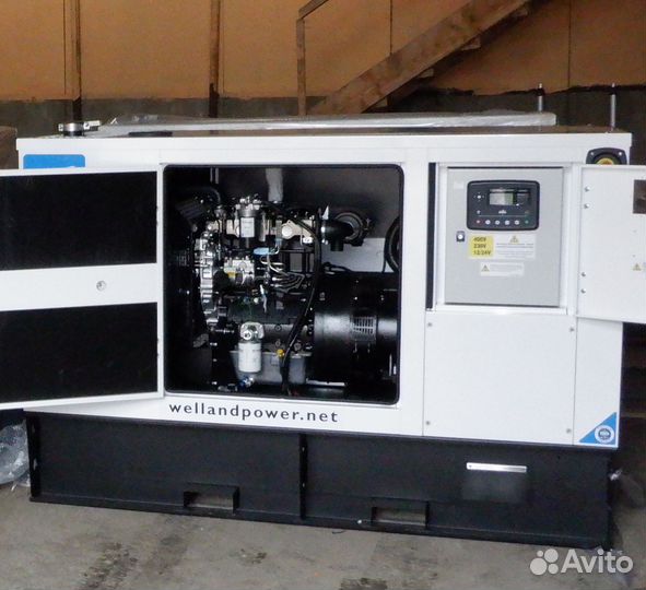 Дизельный генератор Welland Power WP 30, 24 кВт