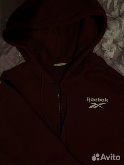 Зип худи / кофта на молнии reebok