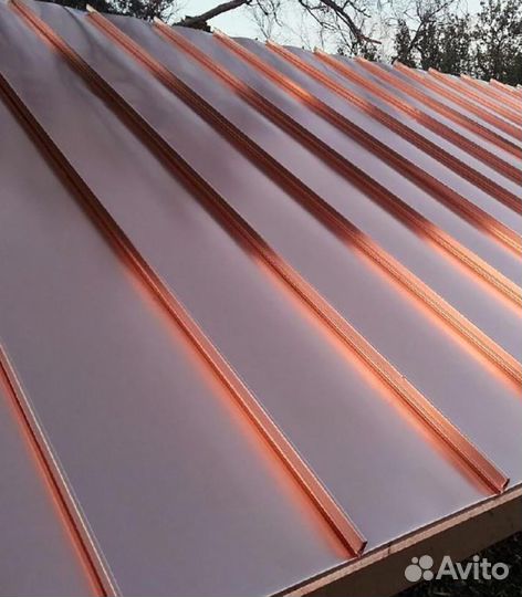 Фальцевая кровля. Профнастил