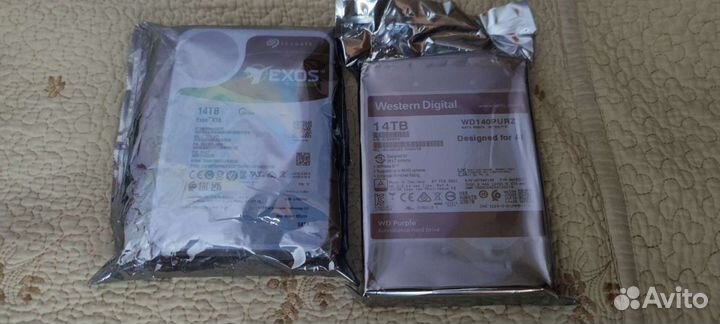 HDD 14tb Western Digital Gold, Purple