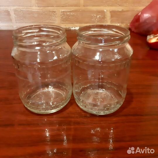 Банки стеклянные 3 литра и 0.7