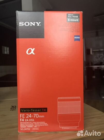 Объектив SEL2470/4 ZA OSS