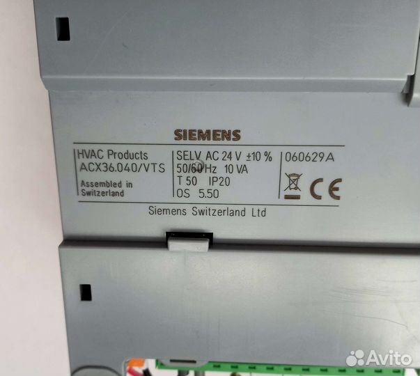 Контроллер Siemens ACX36.040 с пультом ACX84.910