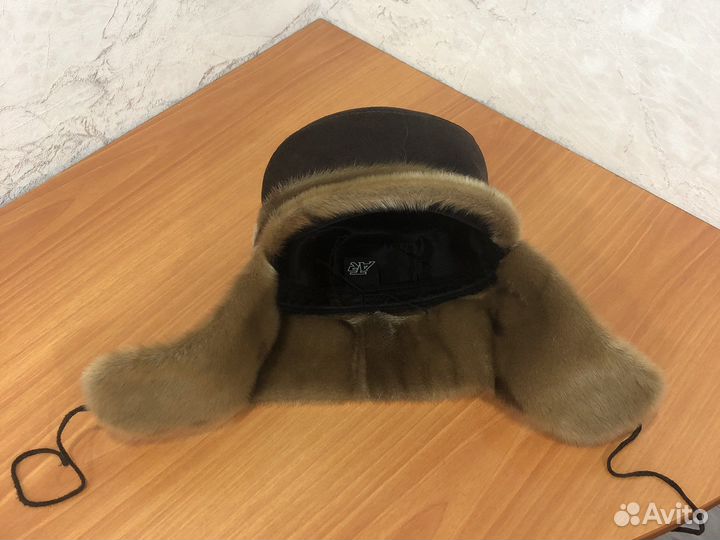 Продам норковую шапку мужскую