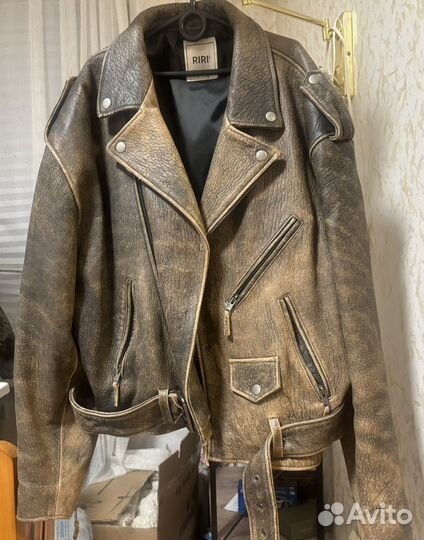 Куртка кожаная женская косуха