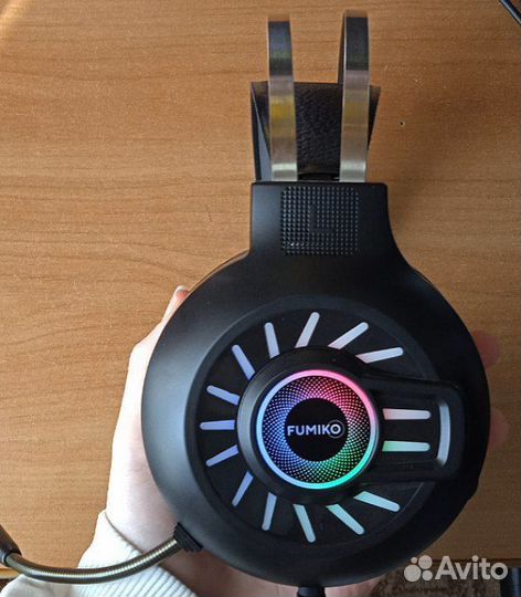 Игровые наушники с микрофоном