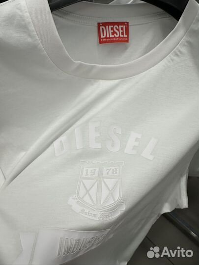 Футболка мужская diesel белая xxl