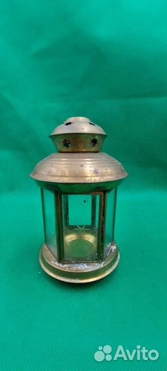 Винтажный фонарь светильник.Бронза