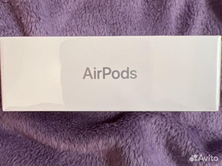 Беспроводные наушники apple airpods