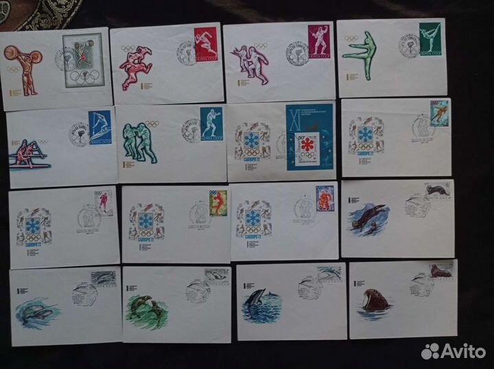 Для коллекционеров. Открытки, единые, конверты