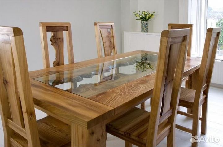 Прозрачное стекло на стол