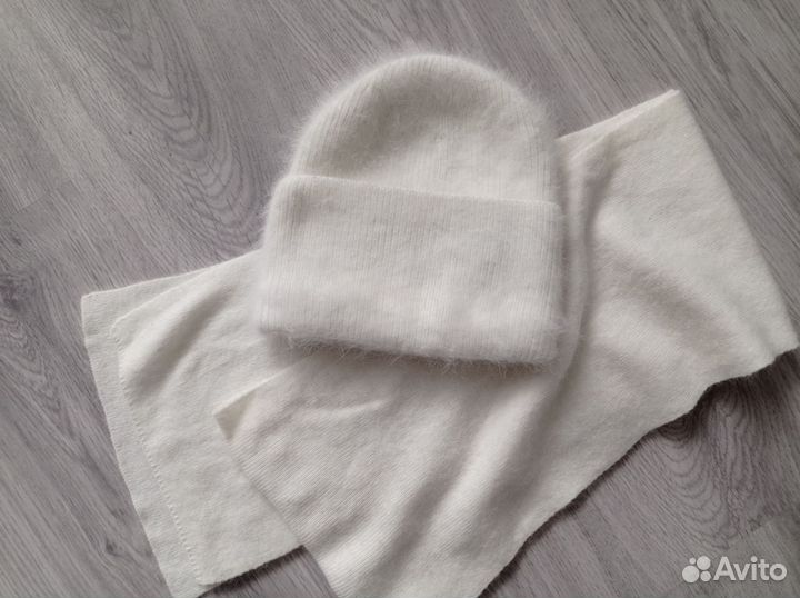 Комплект шапка и шарф