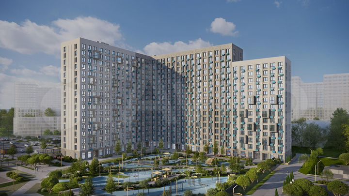 2-к. квартира, 37,1 м², 12/17 эт.