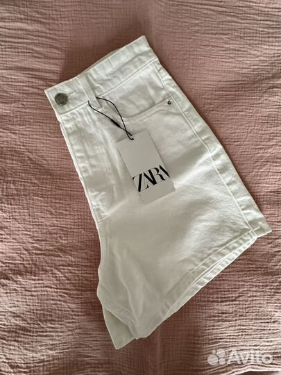 Новые Zara шорты mom, 34
