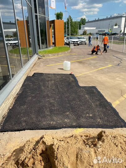 Асфальтирование ямочный ремонт