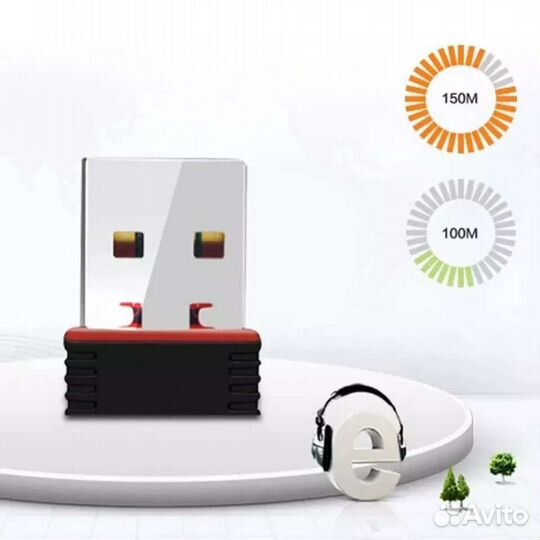 Wi-fi адаптер, в компьютер или ноутбук, новый