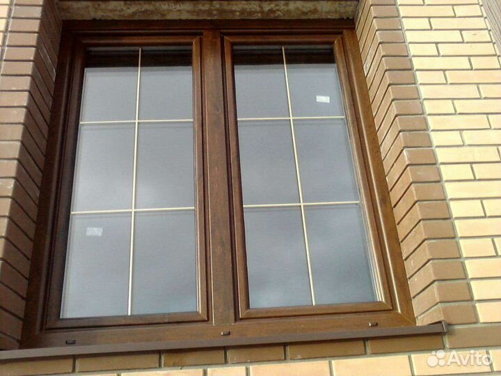 Пластиковые окна на дачу и в дом с отделкой