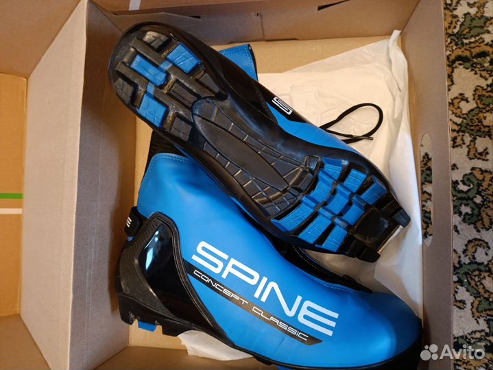 Лыжные ботинки классические spine 43 р