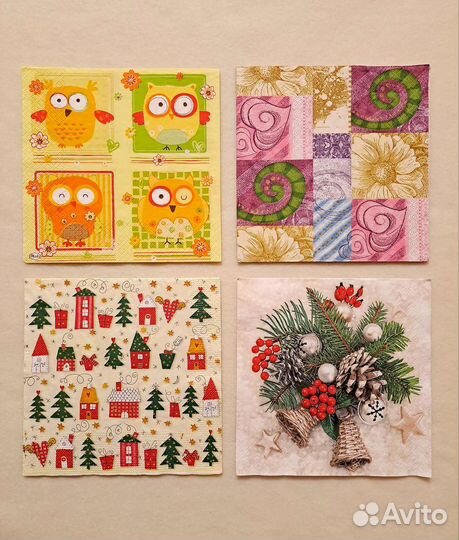 Книга по скрапбукингу, салфетки для декупажа