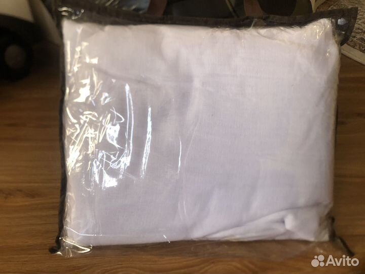 Тюль белая новая