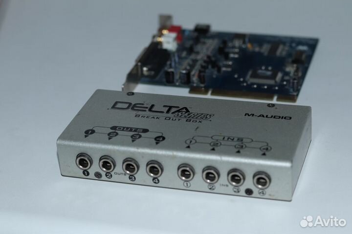 Звуковая карта M-audio delta 66