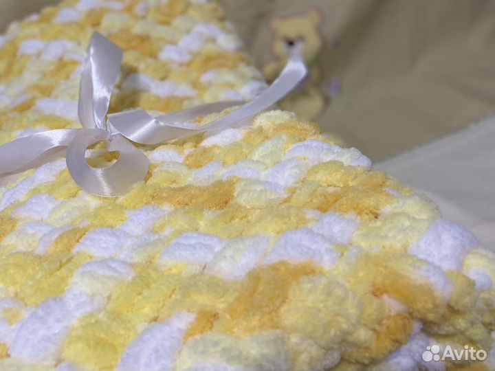 Пледы из Alize Puffy