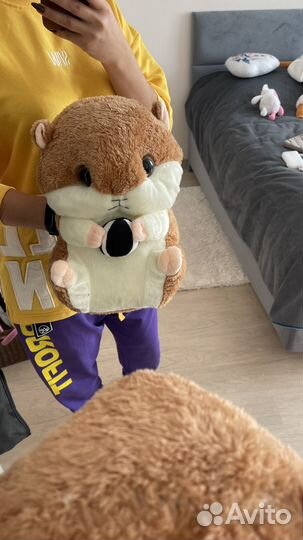 Хомяк мягкая игрушка