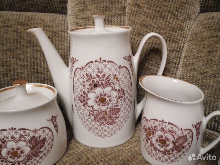 Кофейный сервиз вербилки СССР