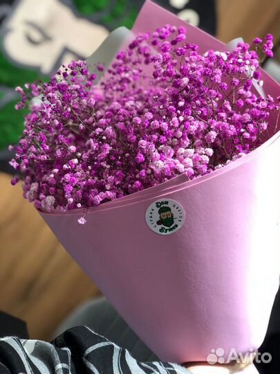 Гипсофила букет цветы