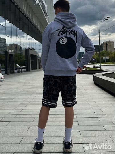 Худи Stussy 8 ball толстовка Стуси шар кофта