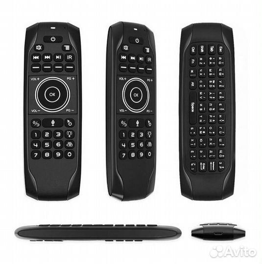 Air Mouse G7V-PRO c рус. клавиатурой и микрофоном