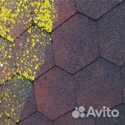 Мойка кровли. Очистка крыши от мха