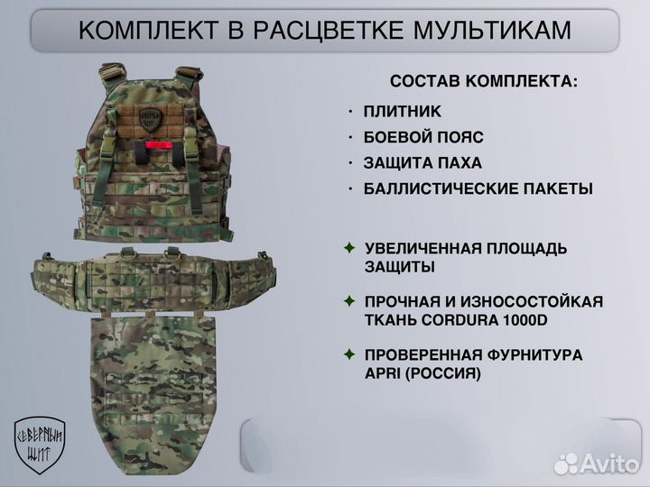 Бронеплиты 5А защита