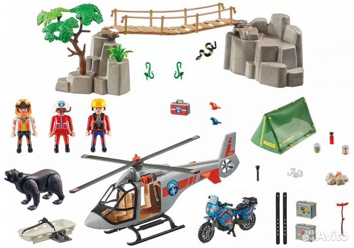 Playmobil 70663 Спасательная операция в каньоне