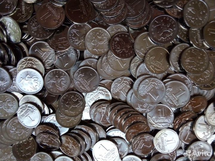 1,5,10,50 копеек 1961-2015 гг на вес