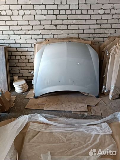 Капот приора серебристый снежная королева