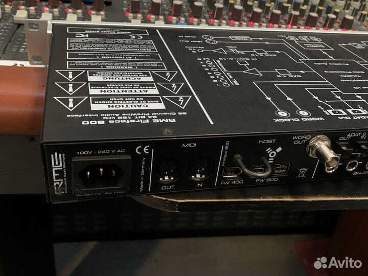 Звуковая карта RME Fireface 800
