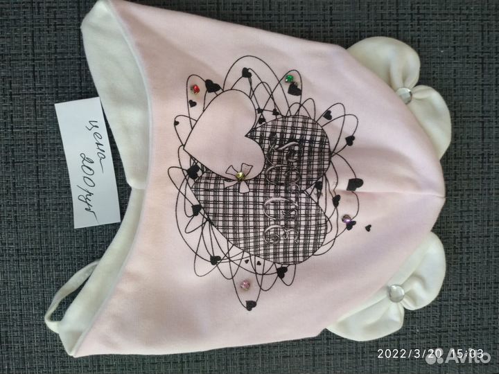 Шапка для девочки новая